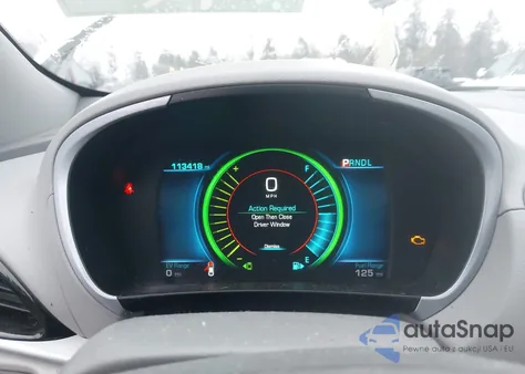 2016 Chevrolet Volt Lt z USA, uszkodzony, nr VIN 1G1RC6S55GU112380